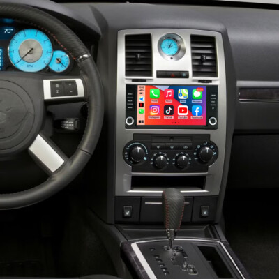 For 2008-2010 Chrysler 300 Android 13.0 Car Radio Stereo Apple Carplay GPS Navi