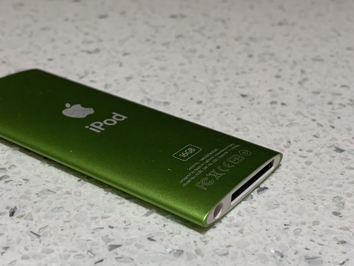 Apple iPod Nano 4th Gen 16 GB Green Model 1285, Pl Check