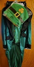 St. Patrick's Day Costume Unisex Medium 5 Piece NWT