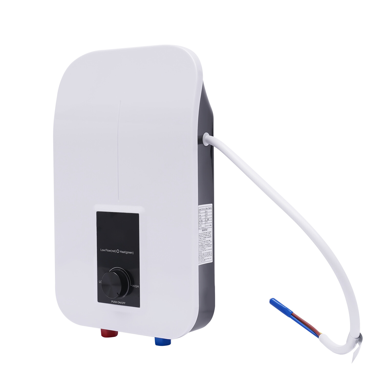 6500W Electric Boiler Instant Hot Tankless Water Heater for Shower