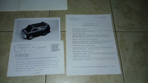 1984 LJN Toys Press Kit W/Unproduced Dungeons & Dragons Indiana Jones,Dune Sting - Picture 4 of 24