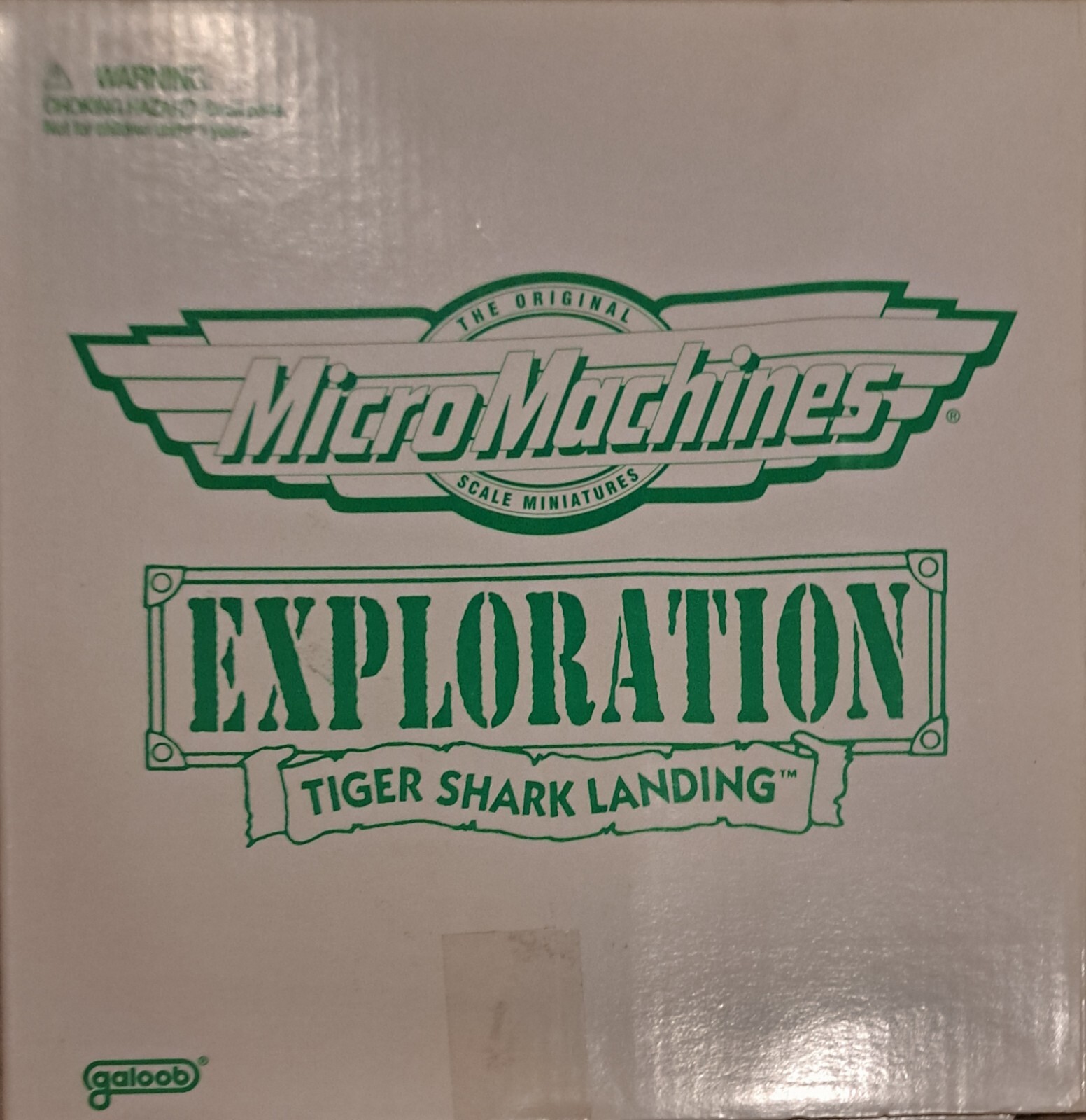 Micro Máquinas Exploración Tigre Tiburón Desembarco Galoob Avon 1997 Nuevo Sellado