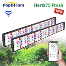 PopBloom Freshwater Aquarium Plant Light Full Spectrum Aquarium Light for Plants