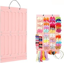 Baby Girl's Storage Hanging Organizer Holder for Hair Bows Scrunchies Headbands