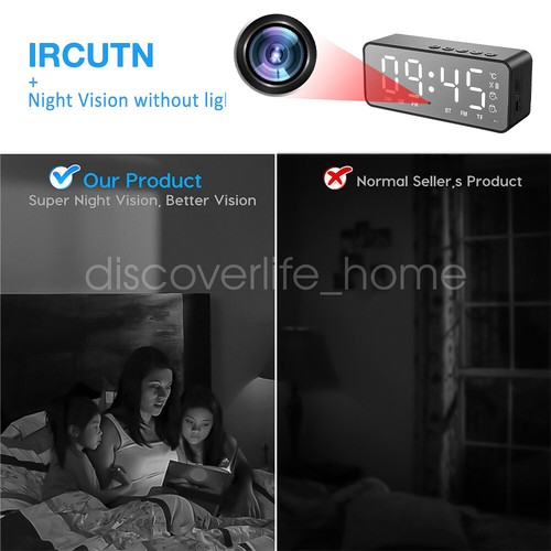 2in1 Bluetooth Speaker Wifi Camera Video DVR Home Security NanyCam APP Viewing - Picture 5 of 13