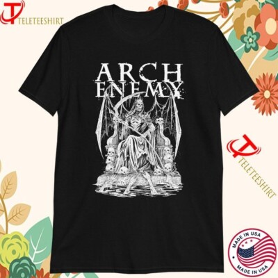 arch enemy シャツ death l デスメタル Arch Enemy Blood Dynasty Death Reaper T-shirts, T-Shirts 2025 Size