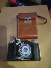 Vintage 1950s Sears TOWER Folding Bellow Camera w/110mm CRYSTAR LENS and Case