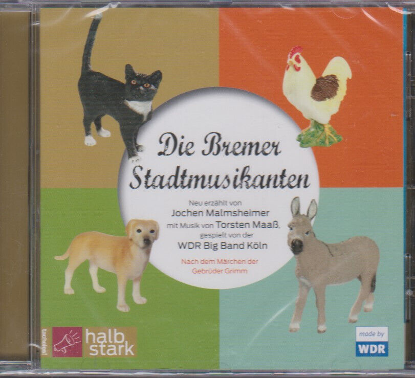 DIE BREMER STADTMUSIKANTEN   JOCHEN MALMSHEIMER CD  HÖRBUCH ** NEU   ** BN 01083 - Jochen Malmsheimer