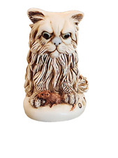 Figurine boîte Harmony Kingdom Fluffy One Bad Pussy Cat fabriquée au Royaume-Uni