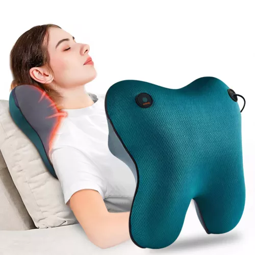 Shiatsu Neck & Back Massage Pillow with Heat Deep Kneading Massage for Shoulder