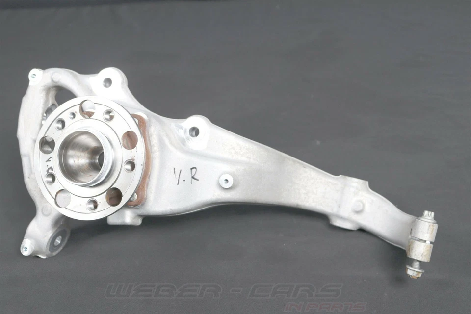 75km A2223322001 Mercedes Maybach W222 S600 Nocca Con Cuscinetto Ruota Ant. R VR - Immagine 3 di 4