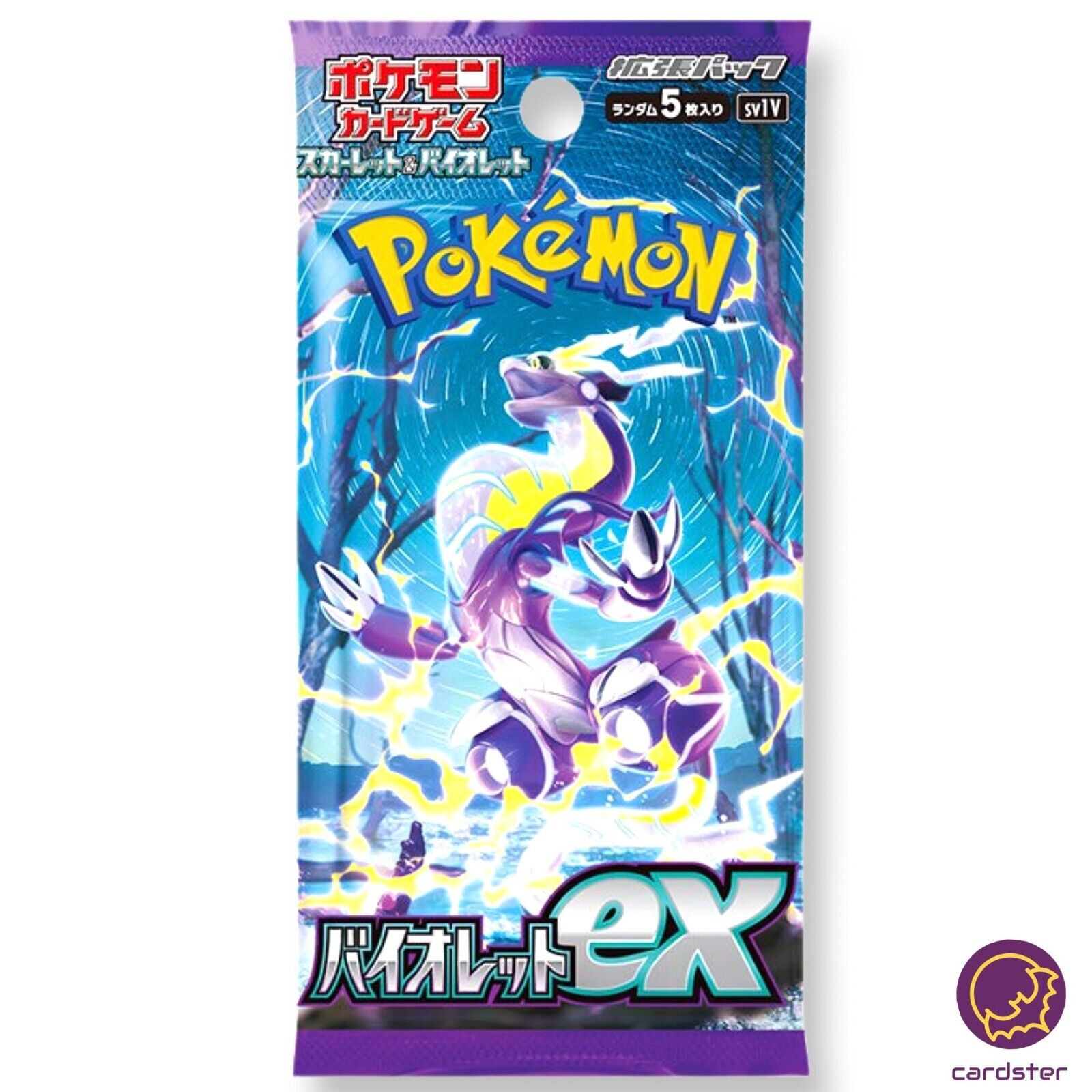 Miraidon ex SAR Pokemon Card Japanese Violet ex 102/078 SV1V Mint~NM  FASTSHIP