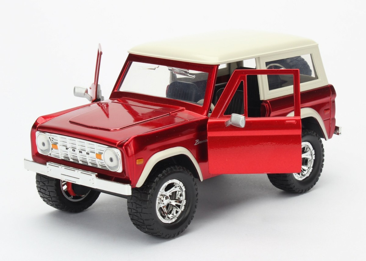 ミニカー Jada Toys 1973 Ford Bronco Just Trucks Amazon.com: Jada Toys Just Trucks 1:24 1973 Ford Bronco Die