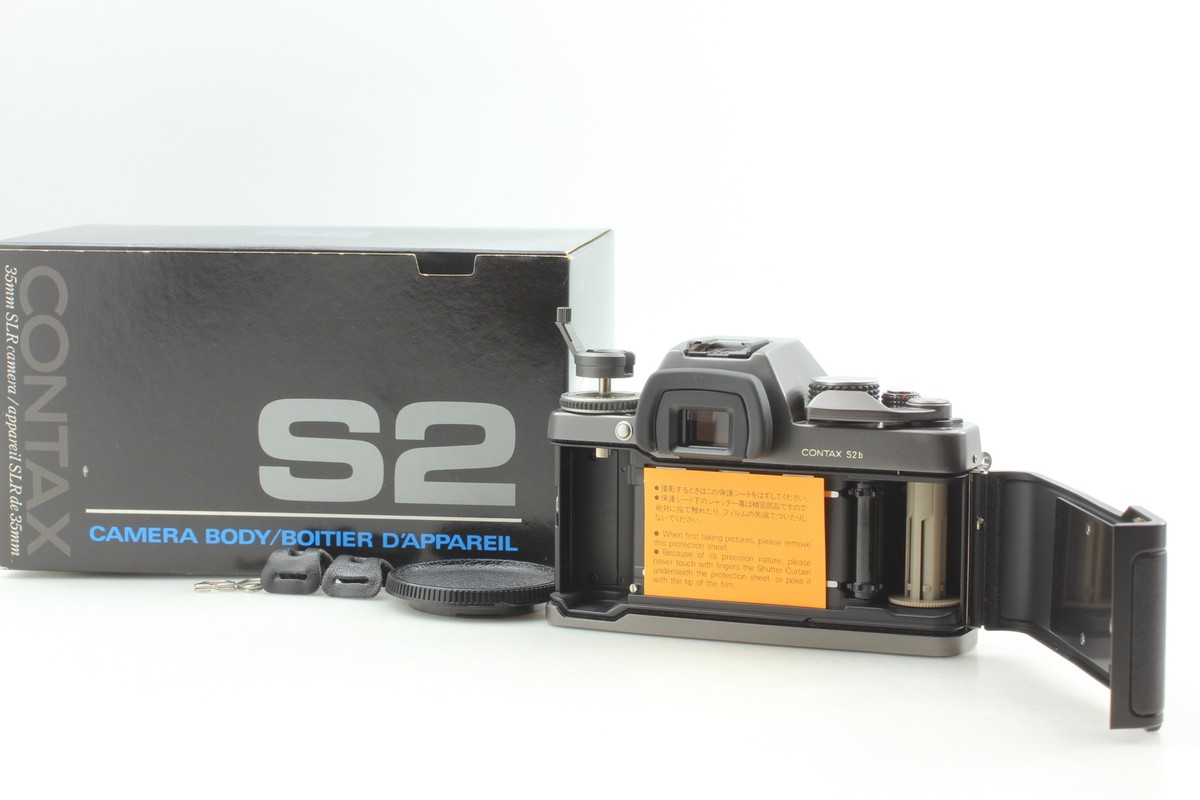 Late Model [Unused in Box] Contax S2b Black 35mm SLR Film