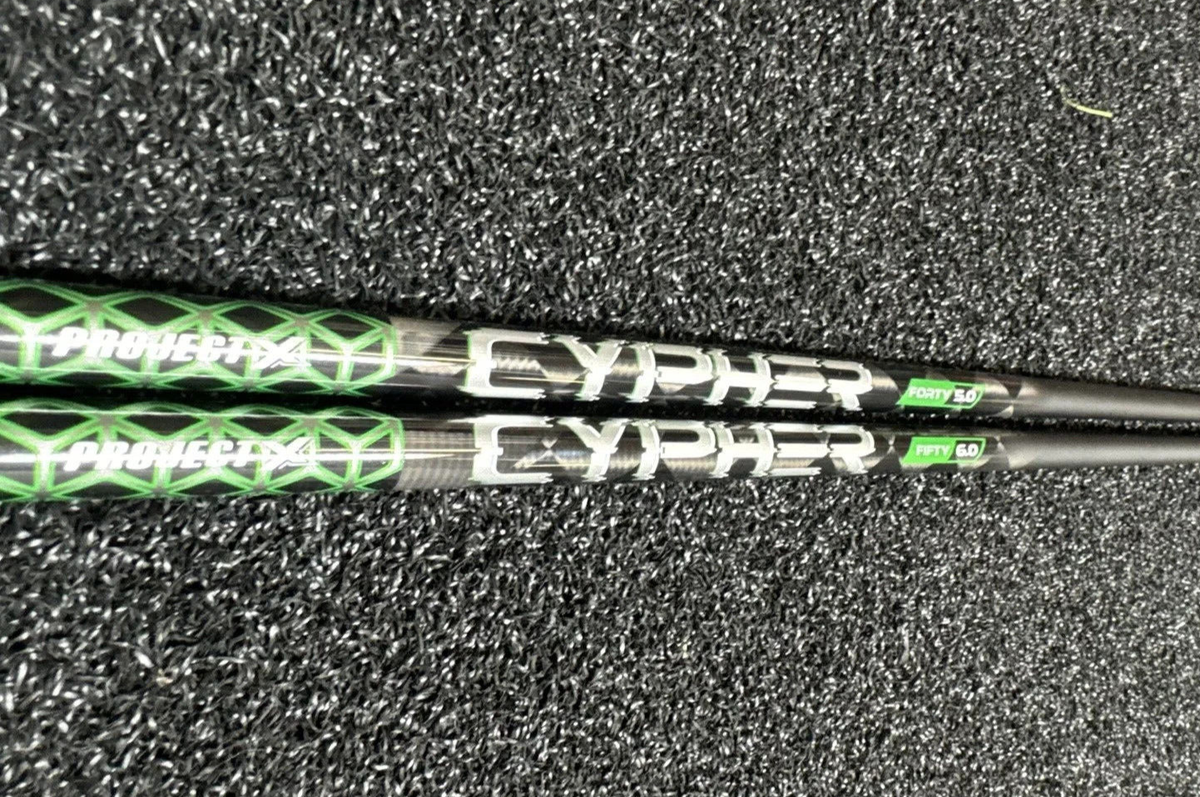 New Project X Cypher Driver Shaft Fifty 6.0 Stiff w/ Adapter +