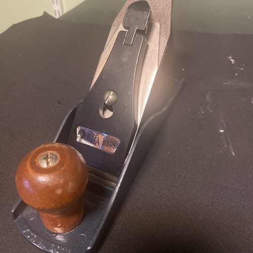 Buck Brothers 9 3/4" Block Plane w/Wood Handle Great Condition - Picture 2 of 8