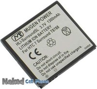 Mugen 1300mah Slim Extended Battery For At&t Htc Surround T8788 Cell Phone on sale Mugen 1300mah Slim Extended Battery For At&t Htc Surround T8788 Cell Phone on sale