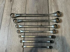 Vintage Craftsman Tools =V= Box End Wrench Set, 3/8" to 1-1/4", Made In USA