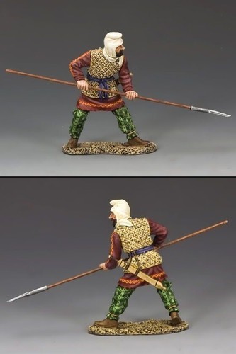 King & Country AG021 Persian Warrior with Spear MIB - Picture 3 of 3