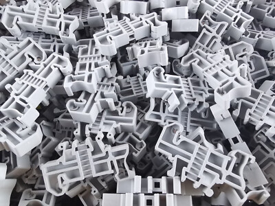 10x Phoenix Contact Clipfix 35 Schnellmontage-Endhalter für Hutschiene 3022218