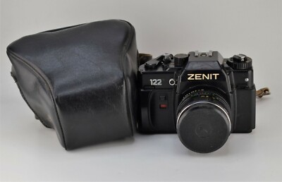 SOVIET USSR ''ZENIT-122'' camera + MC HELIOS 44M-4 lens (3)