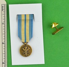 ARMED FORCES RESERVE COAST GUARD MINIATURE MEDAL - USA made mini medal
