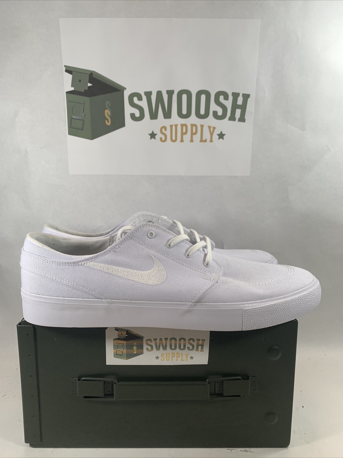 nike sb zoom janoski canvas rm white mens shoes