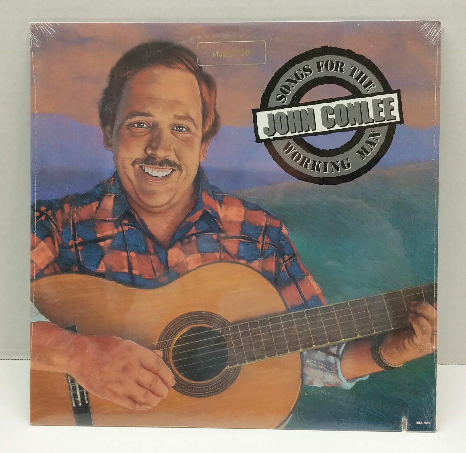 John Conlee - Songs For The Working Man - 1986 MCA Vinyl Record - New/Sealed