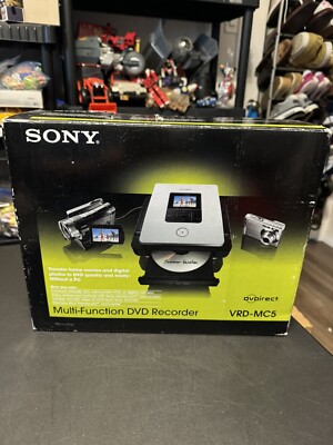 Sony DVD Recorder VRD-MC5 Multi-Function Bundle DVD-R