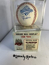 Ryan Klesko Autograph 1995 World Series Signed Baseball Treat COA Autograph