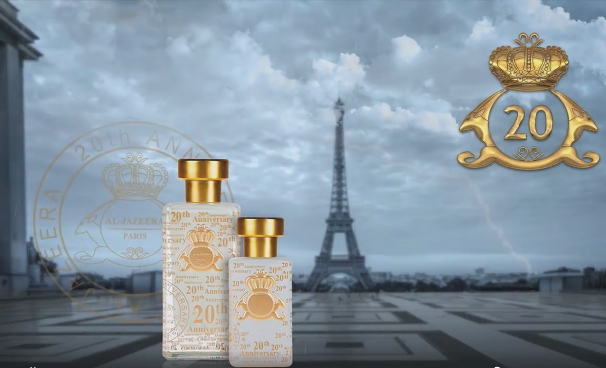 20th Anniversary by Al Jazeera Perfumes 60ml + 20ml Sprays -Free