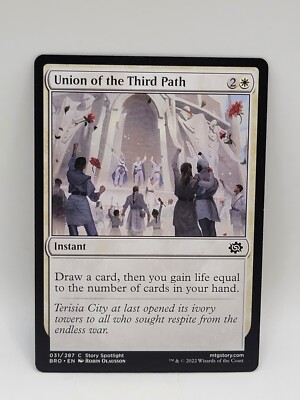 MTG Union of the Third Path The Brothers' War 031/287 Regular Common | eBay MTG Union of the Third Path The Brothers' War 031/287 Regular Common | eBay