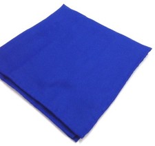  115 Countess Mara Mens Casual Solid Blue Handkerchief Dress Pocket Square