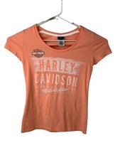 Harley Davidson Women T-Shirt Low Country HD Charleston SC Size Small
