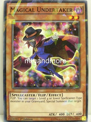 Yu-Gi-Oh - 1x Magical Undertaker - Shatterfoil Rare - BP03 - Monster League