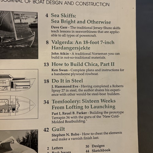BOATBUILDER Magazine 1989-1996 LOT OF 21 - Picture 6 of 22