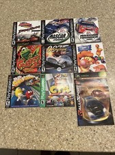 Lot of 8 PlayStation 1 Xbox Game Manuals Booklet Only EUC NO GAMES NO CASE
