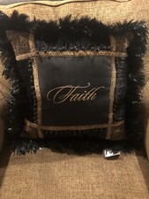 Faith Throw Pillow 18x18