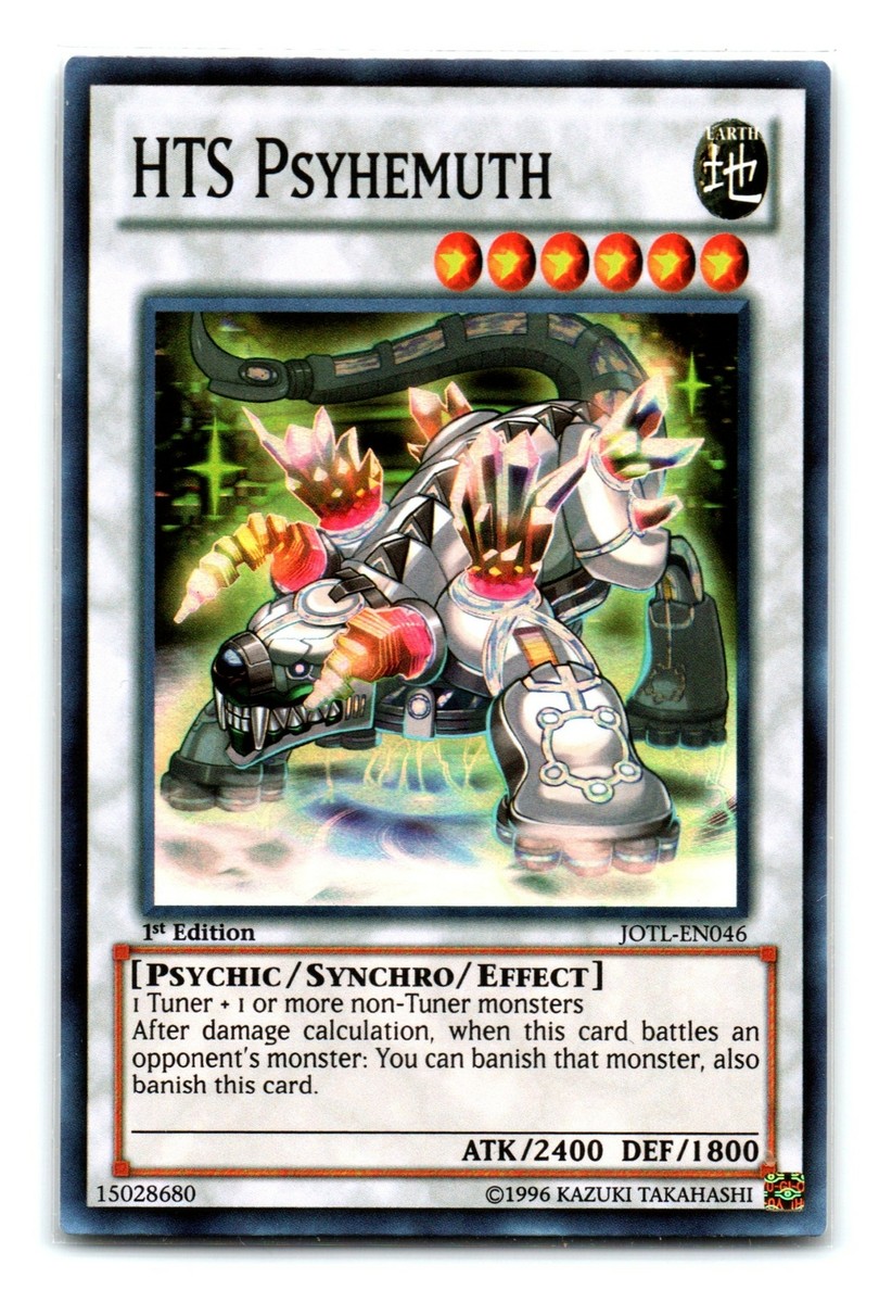 Yu-Gi-Oh! Karte – HTS Psyhemuth (JOTL-EN046) – Judgment Of The Light – 1st Edition – Super Rare