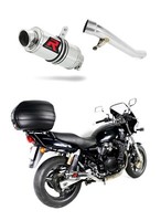 GSX 750 Inazuma 1997 - 2003 Auspuff SchalldäMpfer GP1 Dominator