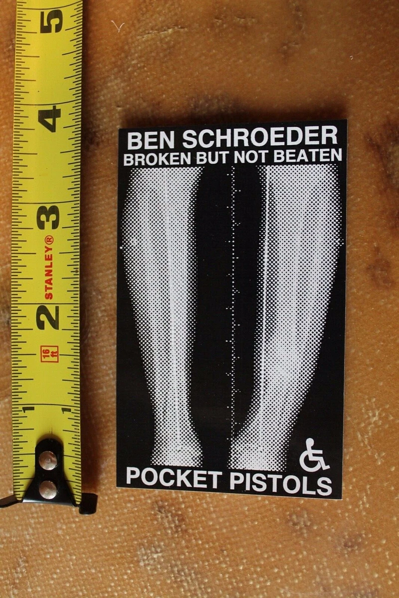 Pocket Pistols Ben Schroeder Broken Leg X-Ray Z7 Vintage
