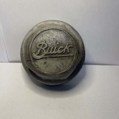 Antique Vintage 1920s BUICK Script Wheel Center Hubcap Grease Cap Aluminum