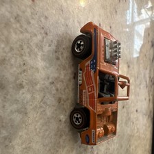 1973 Hot Wheels Ford Baja Bruiser Baja Orange Diecast Convertible Car 1:64