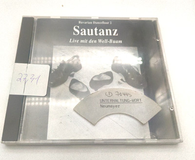 Kasper gerg / Well-Buam : Sautanz , Bavarian dancefloor 2 live // cd gut trikont