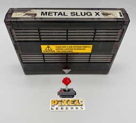 US Seller - Metal Slug X SNK Cartridge Neo Geo MVS -scratched label - working