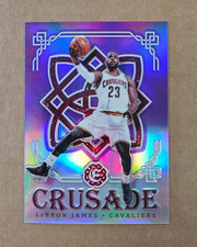 2016/17 Panini NBA Excalibur Basketball Lebron James Crusade Purple /49 Card #1