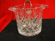 Beautiful French Royal Gallery Lead Crystal Ice Bucket