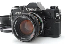 Meter Works! [ Near MINT] Canon AE-1 35mm SLR Film Camera FD 50mm f/1.4 s.s.c.