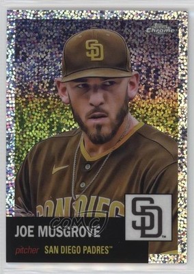 2022 Topps Chrome Platinum Anniversary Speckle Refractor 55/150 Joe Musgrove 9hx