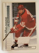 Sergei Fedorov 2003-04 In The Game Action Jersey 50 Made